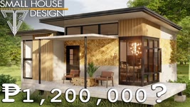 SMALL HOUSE DESIGN 60 SQM. | MODERN BAHAY-KUBO WITH 2 BEDROOM | MODERN BALAI