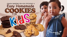 Perfect and Easy Cookies for Kids/Crash Baking On You Episode4/Oatmeal Raisins Cookie&Sable chocolat