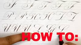 IMPROVE YOUR COPPERPLATE | COPPERPLATE VARIATIONS X PAUL ANTONIO - PART 9