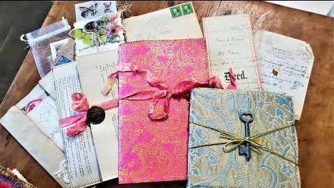 THE COLLECTOR'S EDITION JUNK JOURNAL GIFT BUNDLE (Sold Out- Thank you! Etsy Shop!  :) Paper Outpost!