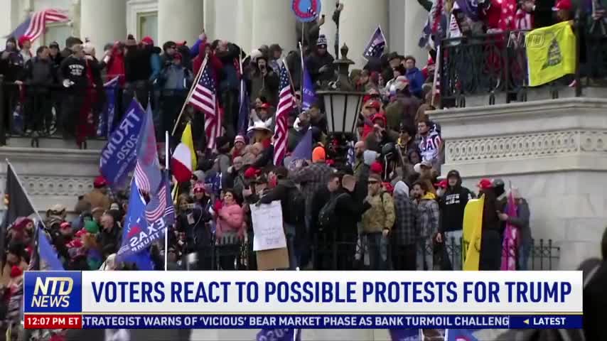 Voters React to Possible Protests for Trump