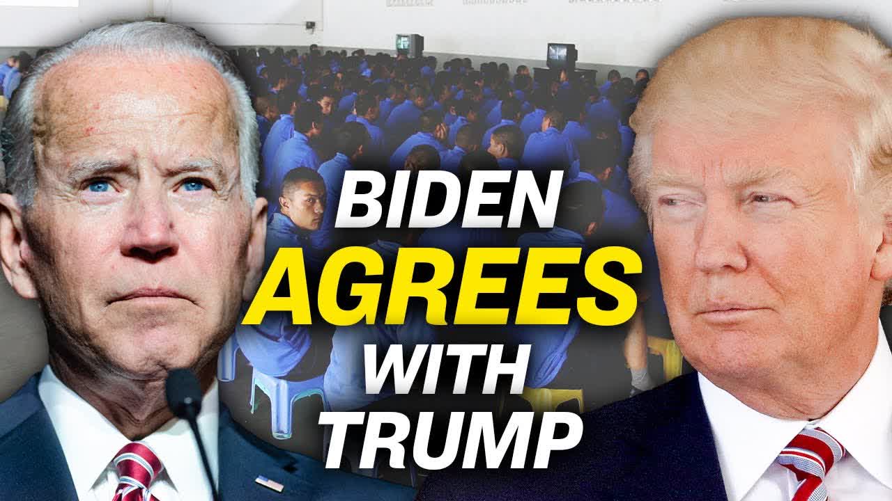 Biden agrees with Trump over CCP oppression; Biden admin to review China trade deal