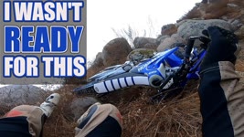 YZ250 build - Amazing trail ride was a bit too much!