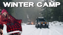 5 Tips For Staying Warm in Winter Camp | Overland Jeep Setup