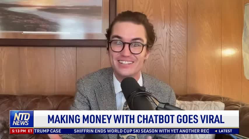 Man Making Money With Chatbot Goes Viral