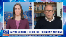 PayPal Reinstates Free Speech Union's Account; FSU Founder: Discrimination Based on Political Beliefs Should Be Illegal