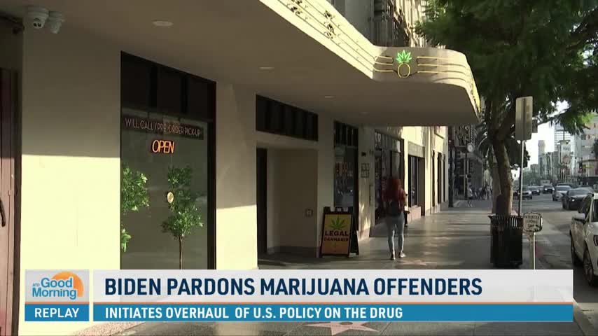 Biden Pardons Marijuana Offenders