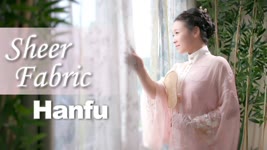 How to Wear Hanfu | Sheer Fabric Hanfu (豎領對襟紗衫) from the Ming Dynasty