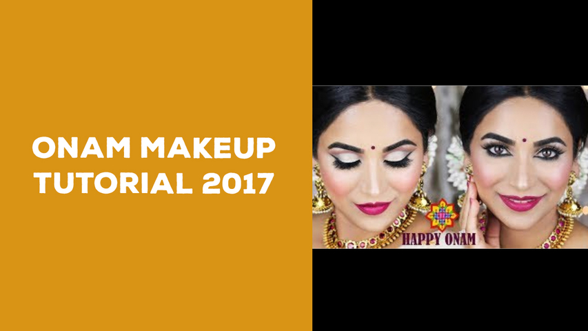 ONAM MAKEUP TUTORIAL 2017 (+ who won the Giveaway??)