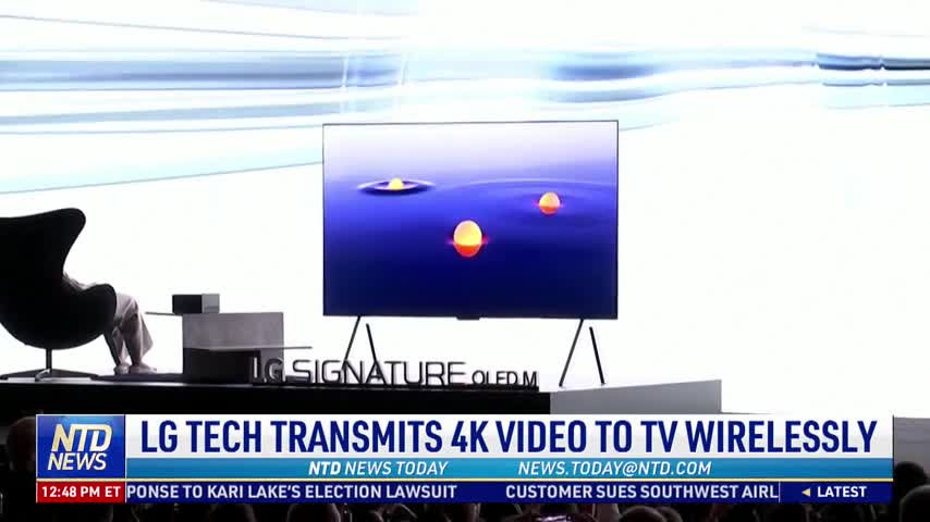 LG Tech Transmits 4K Video to TV Wirelessly