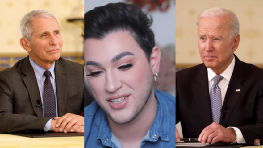 Biden & Fauci Speak With YouTube Stars To Promote Vaccinations In Cringeworthy Video