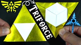 Legend of Zelda 🏹 Triforce Flicker🌄 Illusion Cube 🧊  Flying Rocket 🚀 Pure Origami