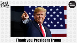 Thank you, President Trump
