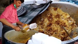 North Karachi Khatri Biryani | People Are Crazy For Beef Biryani | Pakistani Street Food