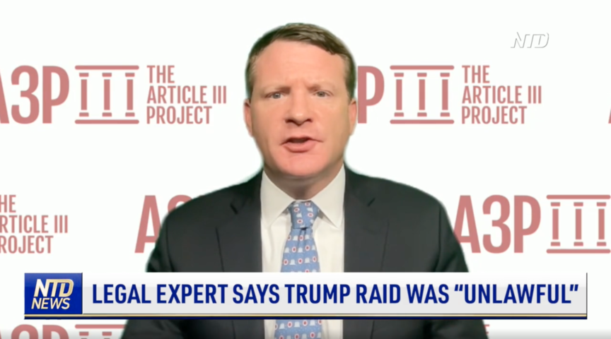 Legal Expert Says Trump Raid Was 'Unlawful'