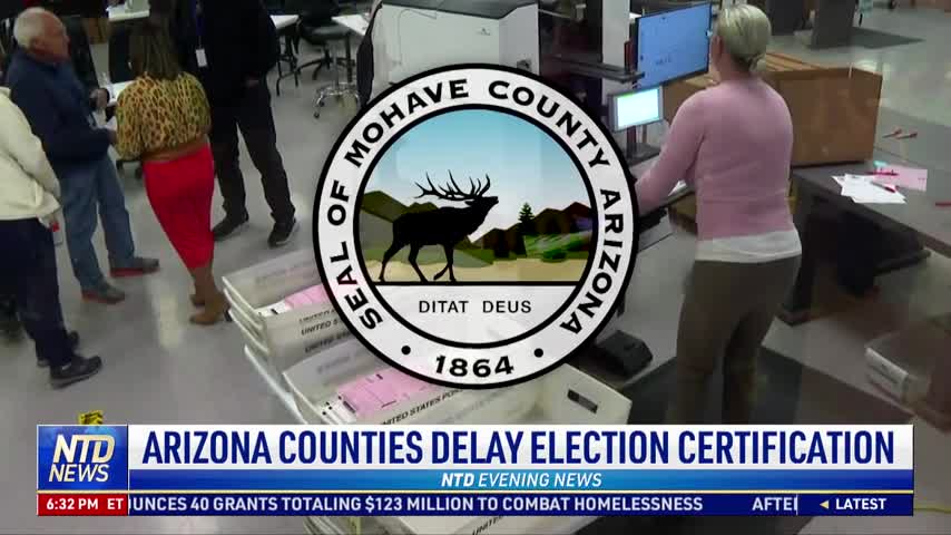 Arizona Counties Delay Election Certifications