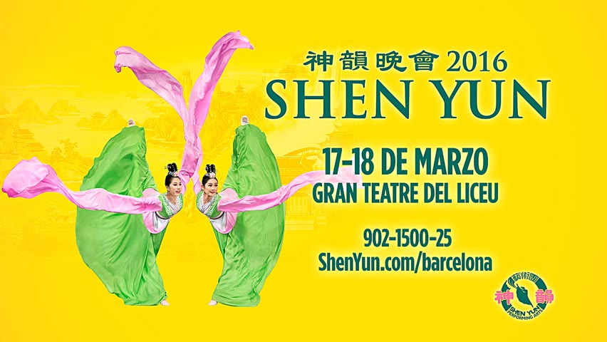 Shen Yun 2016 Regresa a Barcelona el 17-18 Marzo al Gran Teatre del Liceu