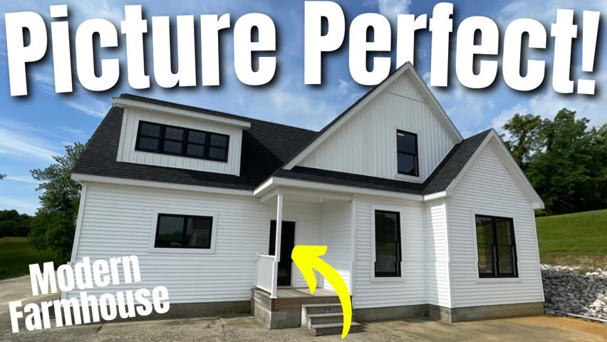 Beautiful Modern Farmhouse You’d Never Know Was A Modular Home!