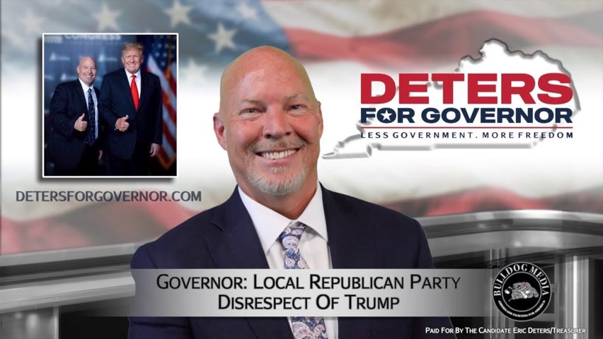 Governor: Local Republican Party Disrespect Of Trump