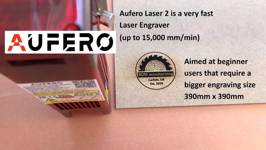 Aufero Laser 2 - REVIEW - Laser Engraving Machine