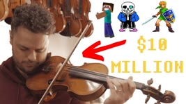 Video Game Music on a 10 MILLION Dollar Violin