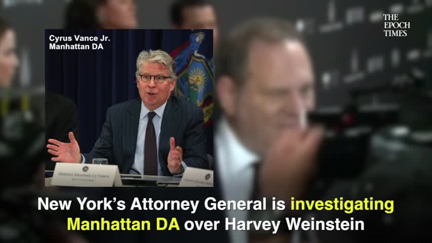 New York’s AG to Look into Weinstein Case that Manhattan DA Dropped