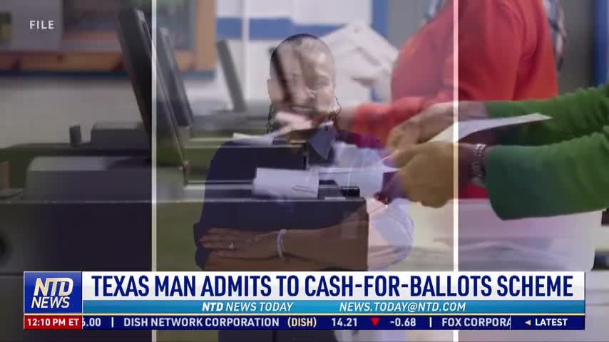 Bodycam Footage Shows Texas Man Admitting to Brazen Cash-for-Ballots Scheme