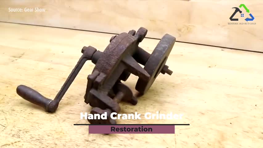 Hand Crank Grinder Restoration | Diamond Bright