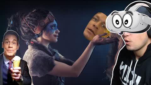 FIRST VR EXPERIENCE playing Hellblade: Senua's Sacrifice