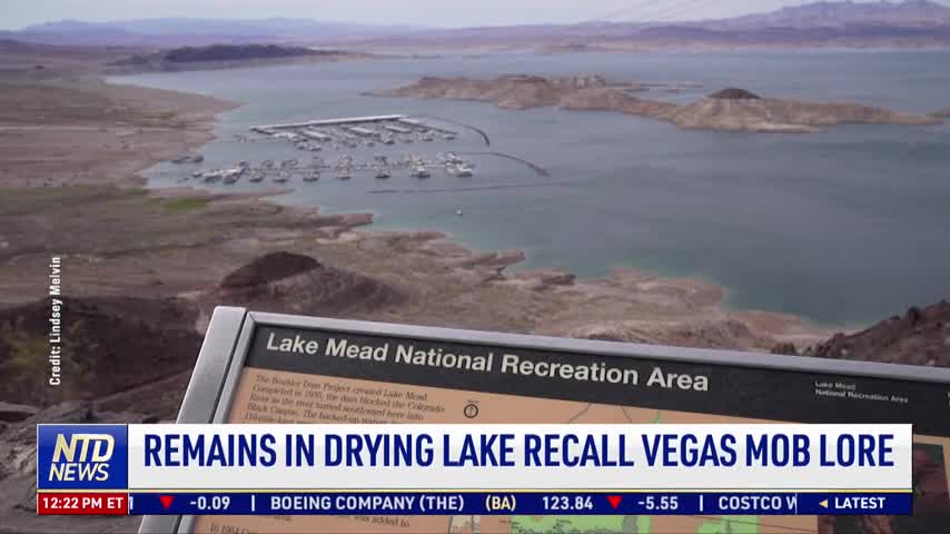 More Human Remains Found at Lake Mead as Reservoir's Water Level Plunges