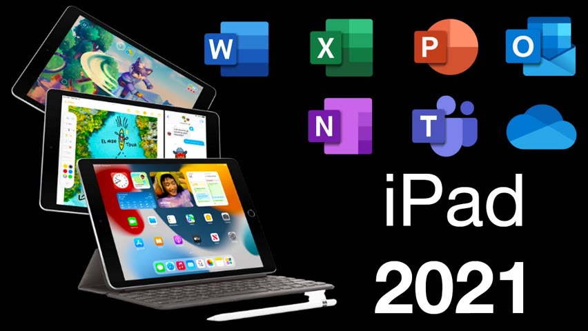 Microsoft Office on the NEW iPad 2021 9th Gen – How GOOD is Multitasking & Compatibility?