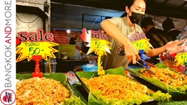 STREET FOOD Night Market PATTAYA Thailand | Jomtien Beach Pattaya