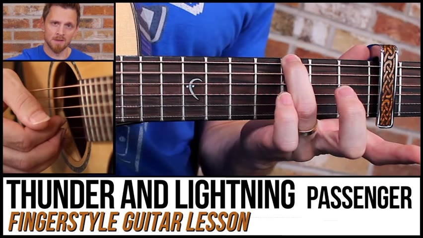 Thunder And Lightning (Passenger) - Guitar Lesson
