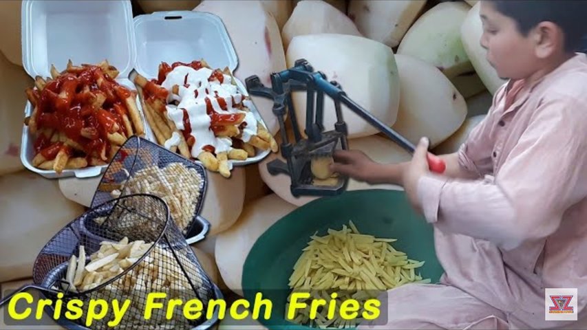 12 Year Old Selling French Fries | How to Make Crispy French Fries  McDonalds Style Fries