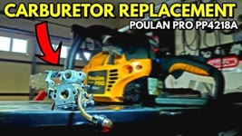 Poulan Pro PP4218A Carburetor Replacement