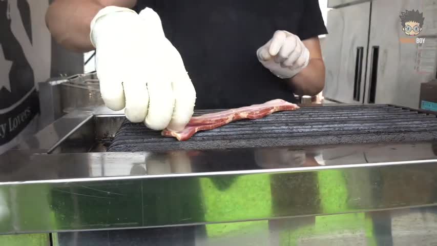 Handmade Bacon Platter - Korean Street Food