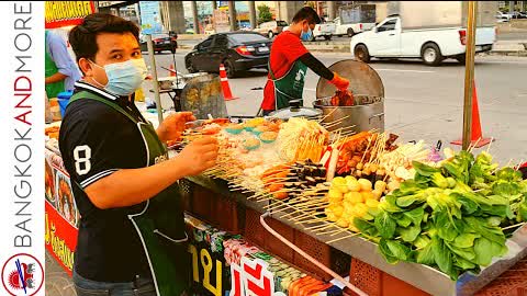 THAI Street Food In BANGKOK | Friday Market