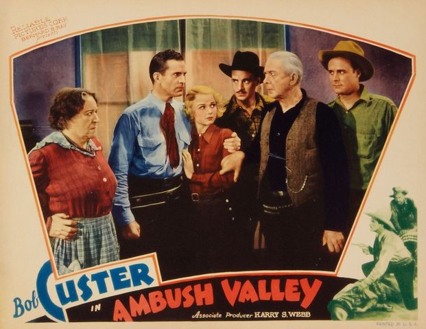 Ambush Valley (1936) BOB CUSTER | Western
