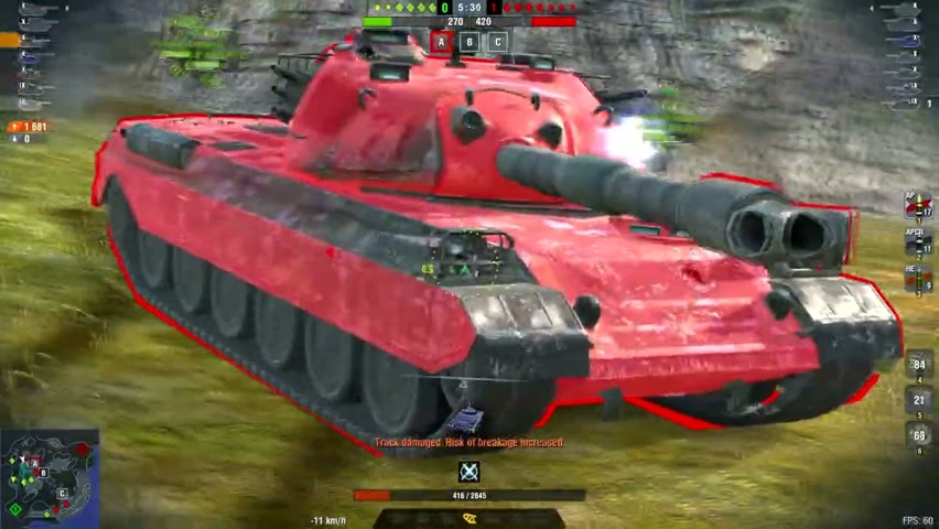 AMX 50B & FV215B & Obj.268 - World of Tanks Blitz