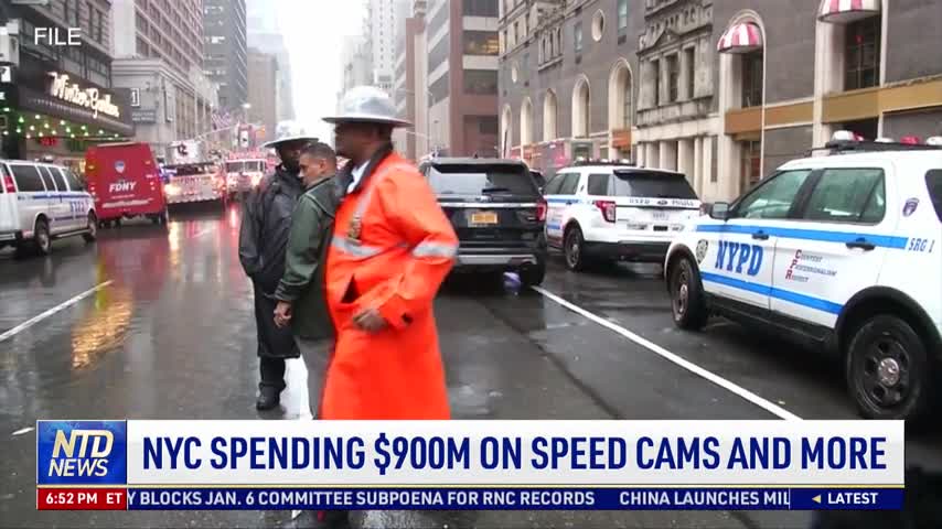 NYC Spending $900 Million on Speed Cameras and More