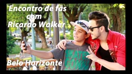 Encontro de fãs com Ricardo Walker - Belo Horizonte