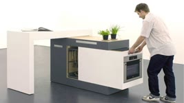 Fantastic Space Saving Kitchen Ideas and kitchen designs - Smart kitchen ▶6
