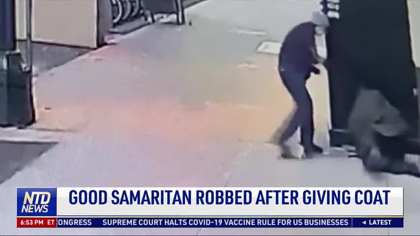 Good Samaritan Robbed After Giving Coat