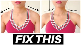 Get beautiful neck and shoulders! Fix rounded back, lose double chin