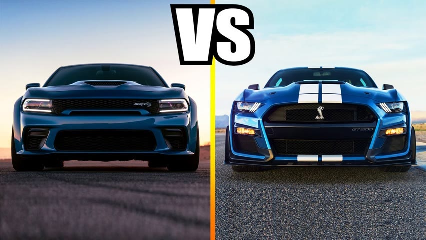 2020 Dodge Charger SRT Hellcat Widebody VS 2020 Ford Mustang Shelby GT500
