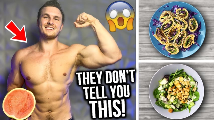 WHAT I ATE TODAY  | VEGAN MUSCLE SECRETS (HIGH PROTEIN)