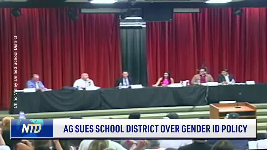 Transgender ID Lawsuit, Calif. Attorney General Sues School District