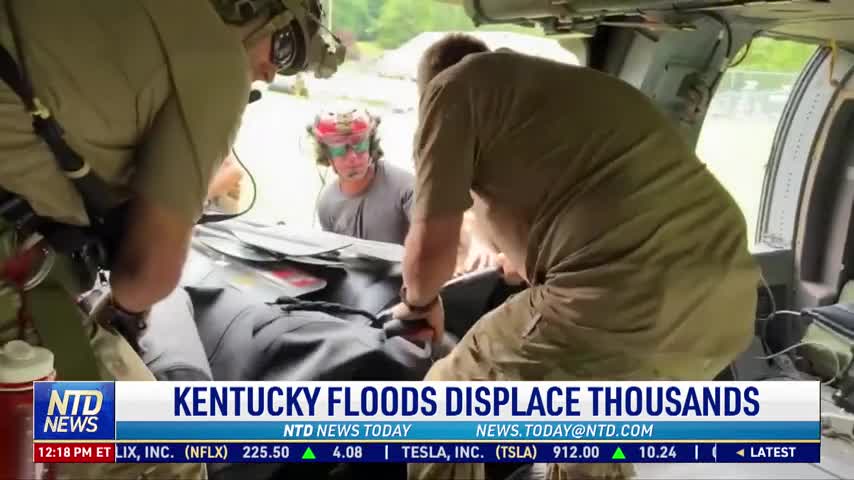 Kentucky Floods Displace Thousands