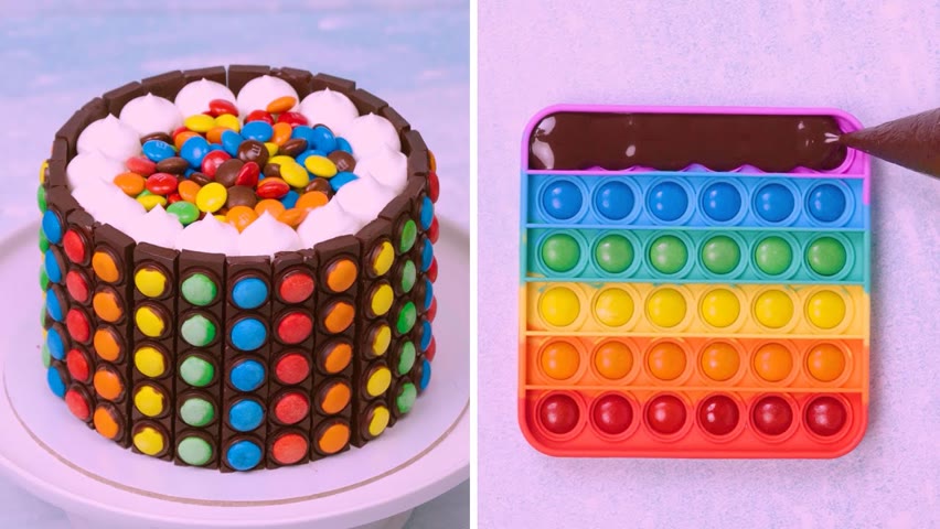 10+ Indulgent Rainbow Chocolate Cake Recipes | Easy Chocolate Cake Decorating Idea | Best Cake