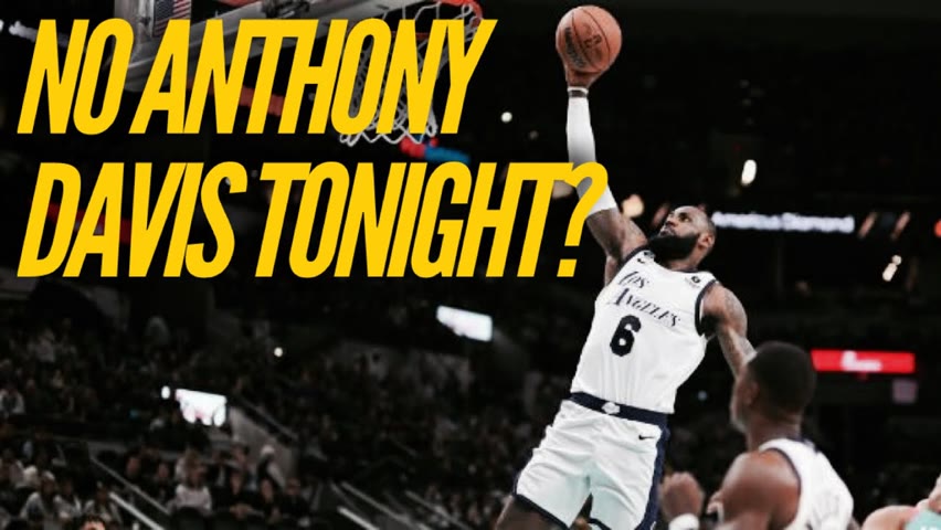 Lakers Injury Update: Anthony Davis Pops Up Ahead Of Spurs Tilt